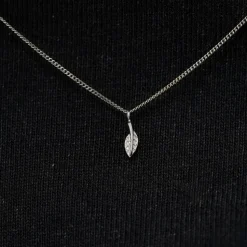 Mini Leaf Necklace