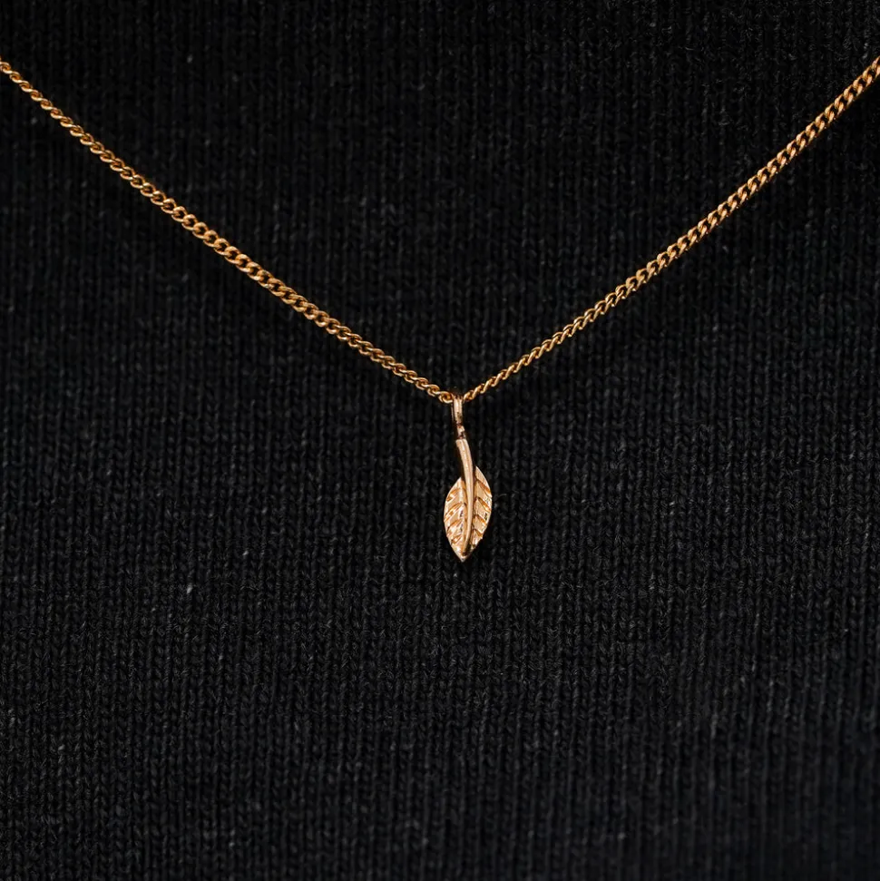 Mini Leaf Necklace