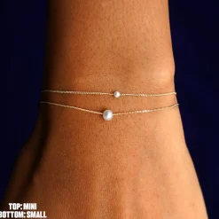 Mini Pearl Slide Bracelet