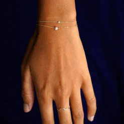 Mini Pearl Slide Bracelet