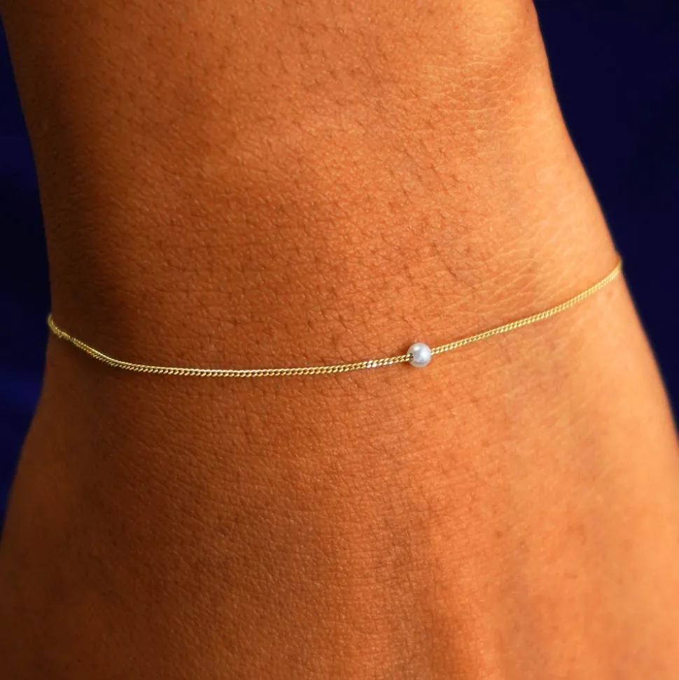 Mini Pearl Slide Bracelet