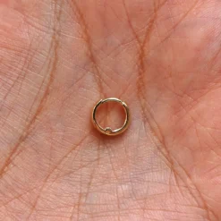 Mini Wide Huggie Hoops