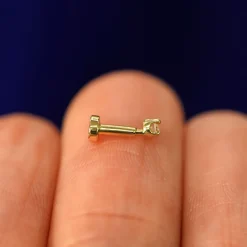 2mm Diamond Flatback Piercing