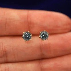 5mm Moissanite Earring