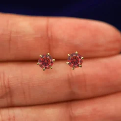 5mm Moissanite Earring