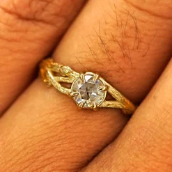 Moissanite Branches Ring