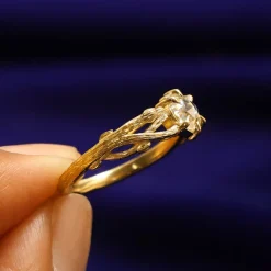 Moissanite Branches Ring