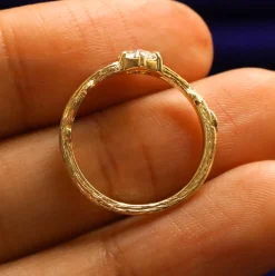 Moissanite Branches Ring