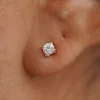 Moissanite Earring