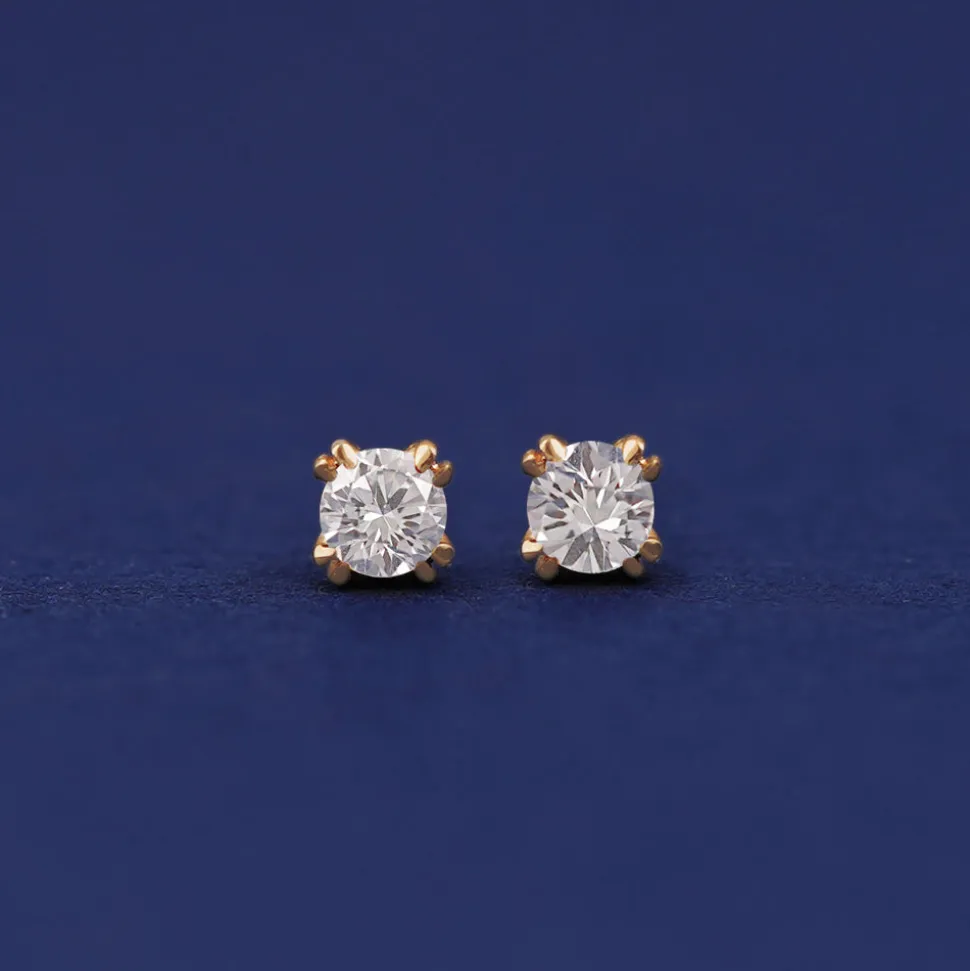 Moissanite Earring
