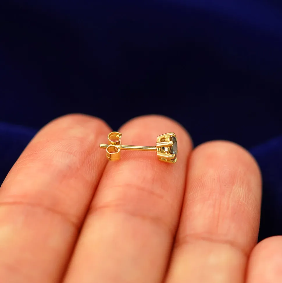 Montana Teal Sapphire Earring