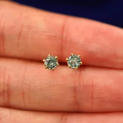 Montana Teal Sapphire Earring