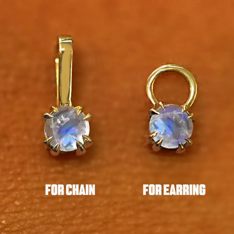 Moonstone Charm