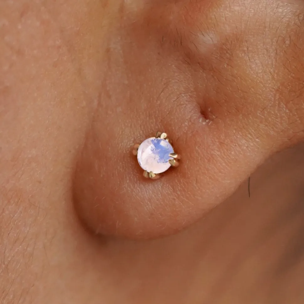 Moonstone Earring