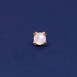 Moonstone Flatback Piercing