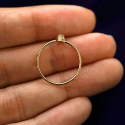 Moonstone Ring