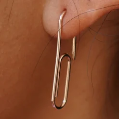 Not A Paper Clip Earring
