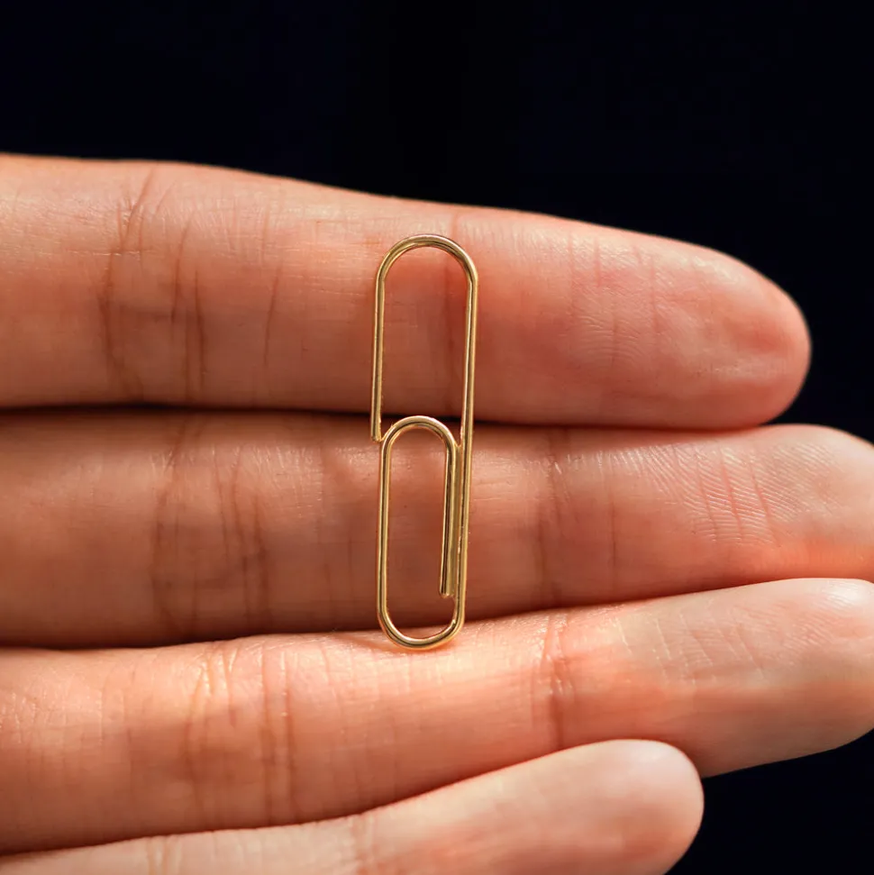 Not A Paper Clip Earring