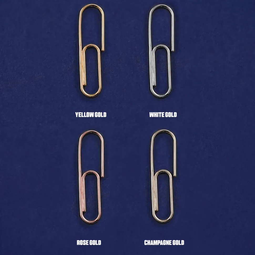 Not A Paper Clip Earring