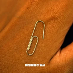 Not A Paper Clip Earring