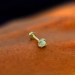Opal Flatback Piercing