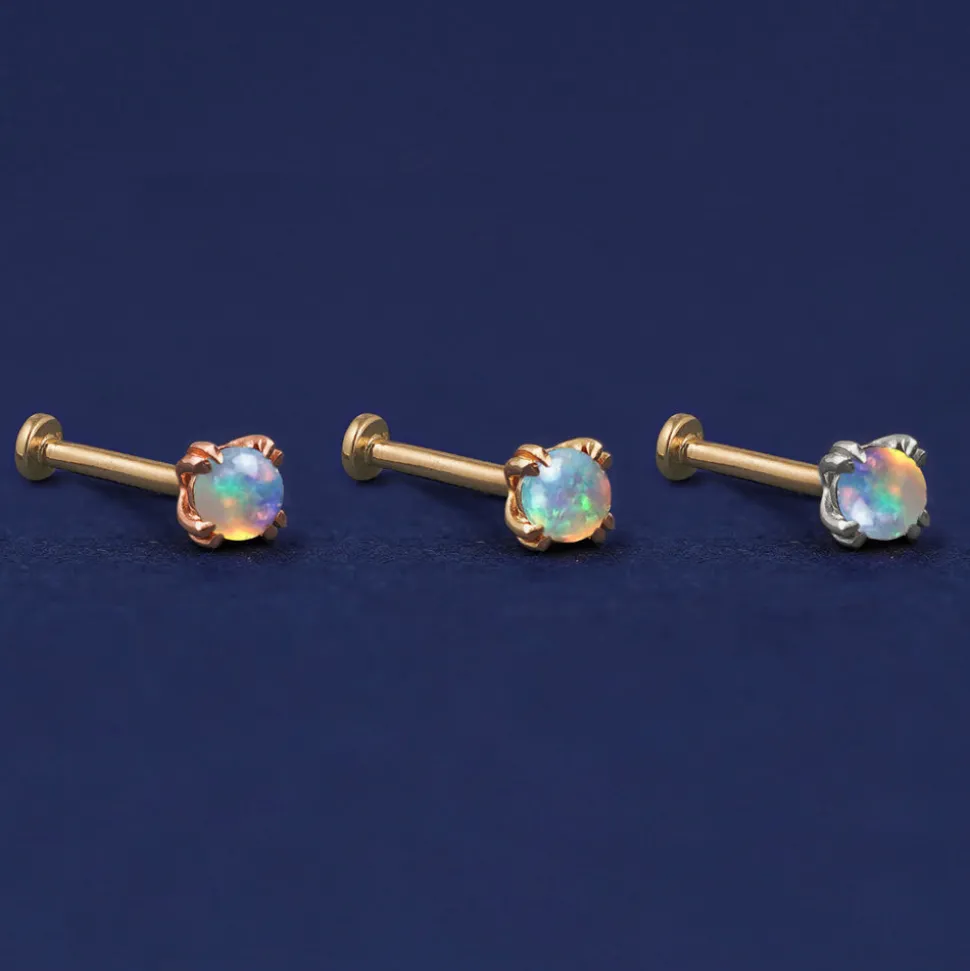 Opal Flatback Piercing