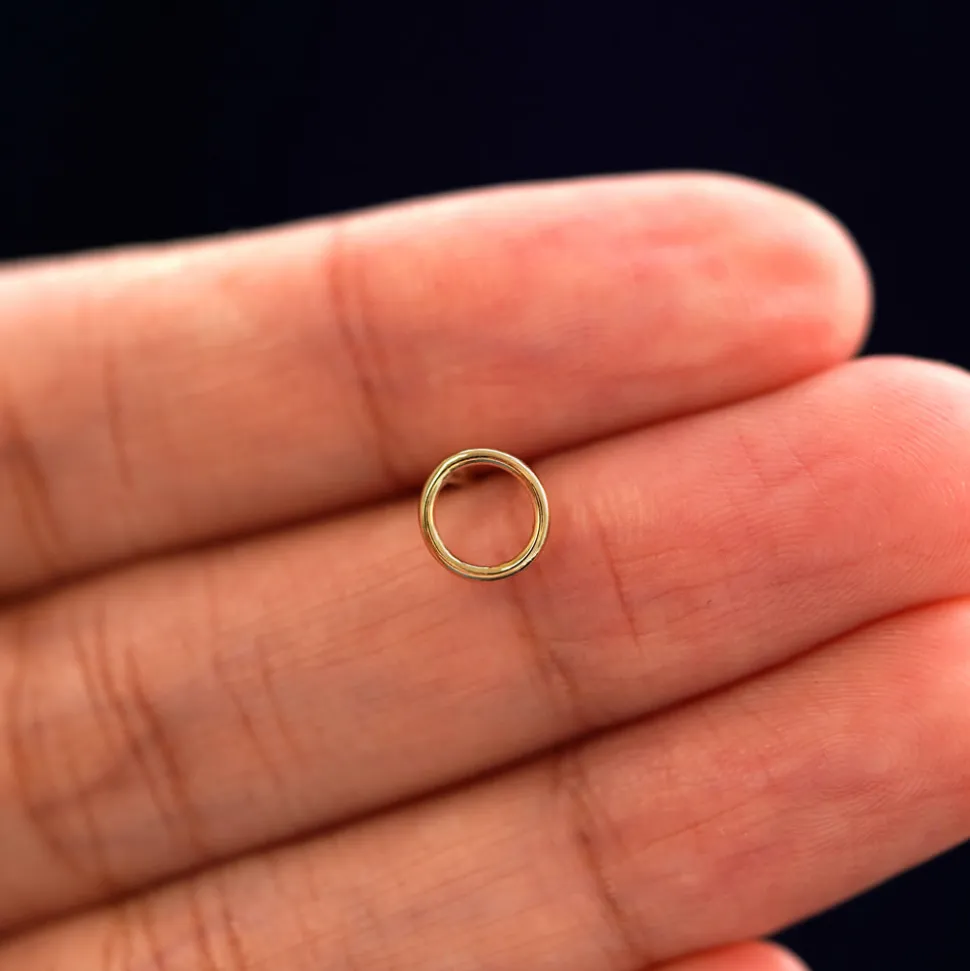 Open Circle Earring