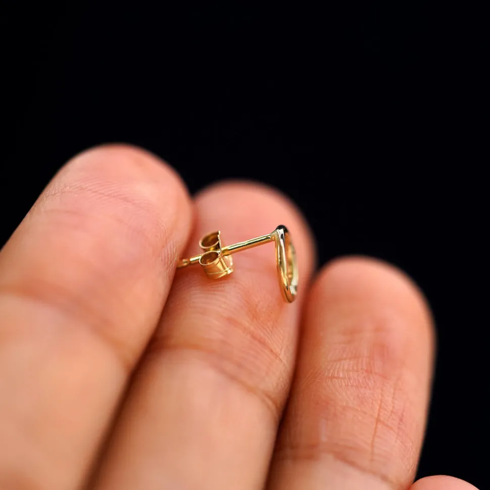 Open Circle Earring