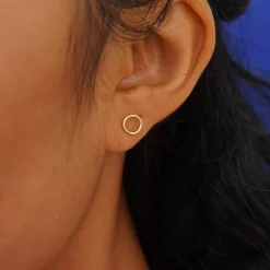 Open Circle Earring