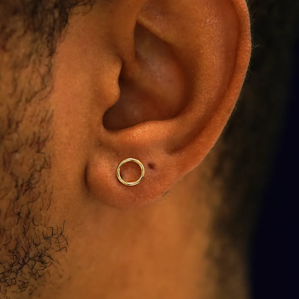 Open Circle Earring