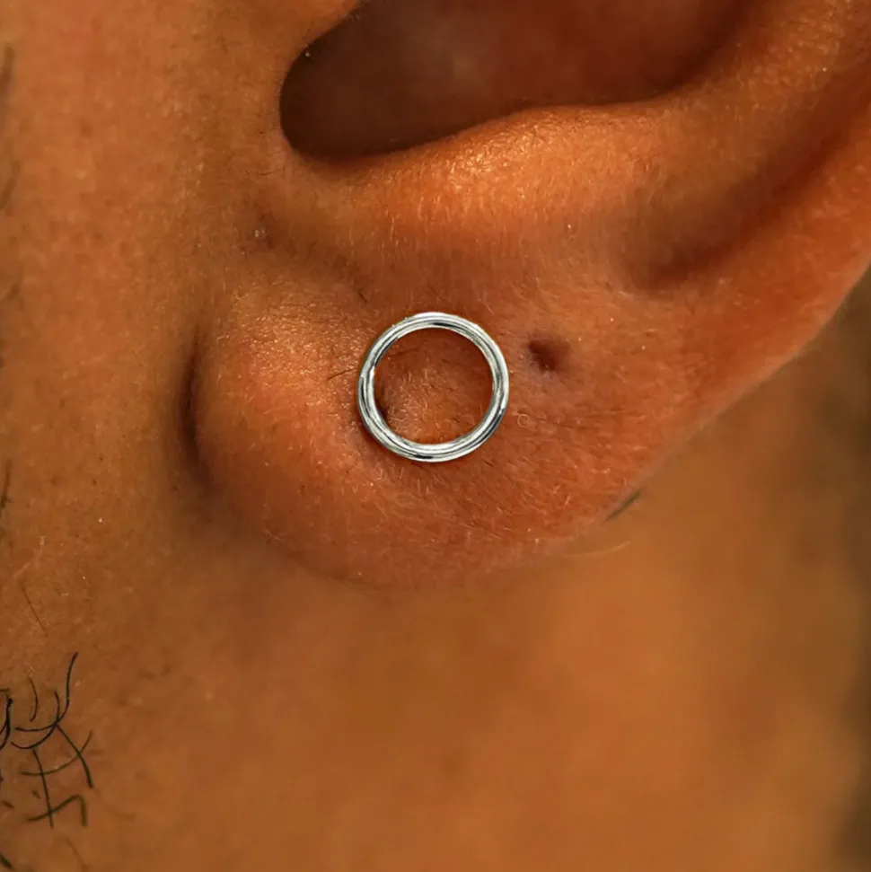 Open Circle Earring