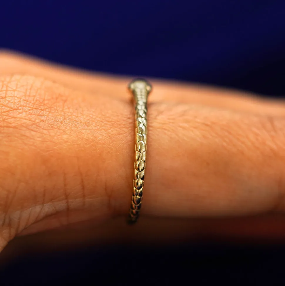 Ouroboros Snake Ring