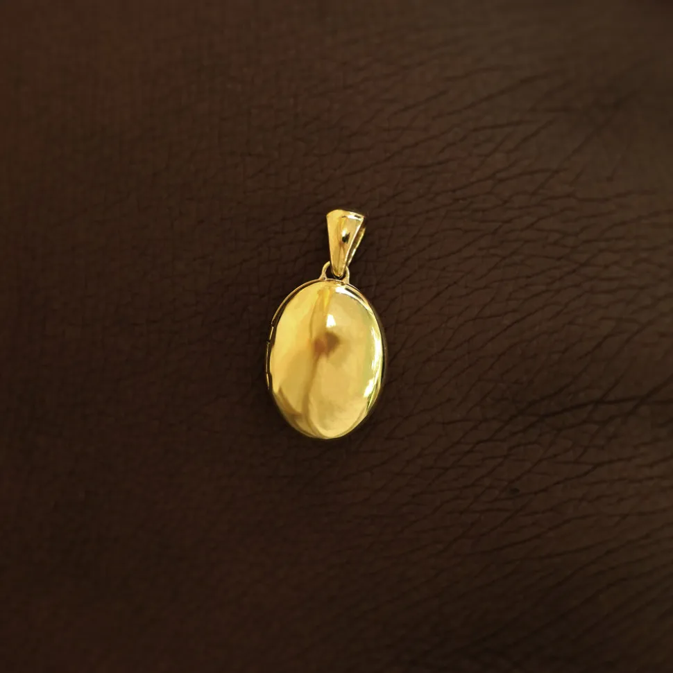 Oval Locket Pendant