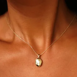 Oval Locket Pendant