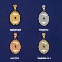 Oval Locket Pendant