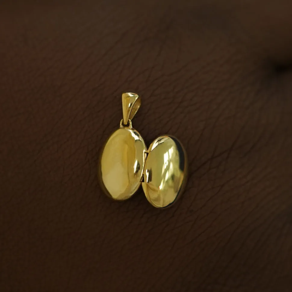 Oval Locket Pendant