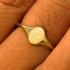 Oval Signet Ring