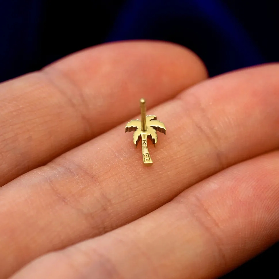 Palm Tree Earring
