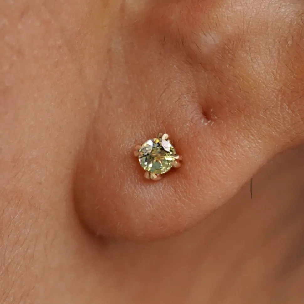 Peridot Earring