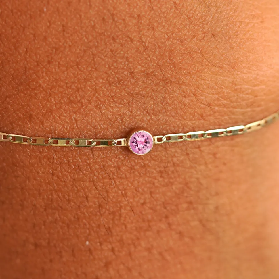 Pink Sapphire Bracelet