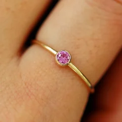 Pink Sapphire Ring