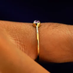 Pink Sapphire Ring