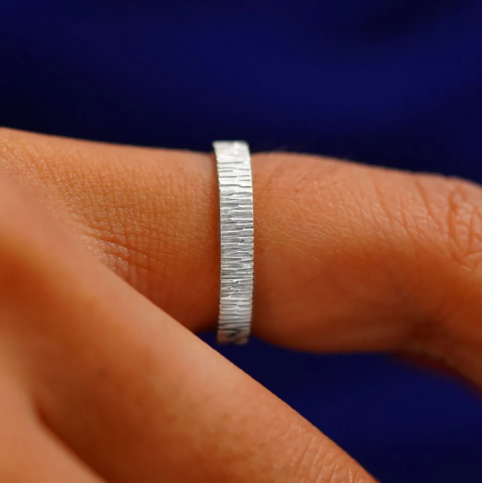 Platinum Industrial Wood Band