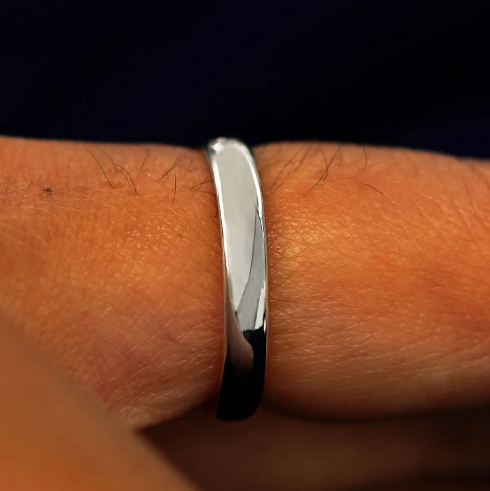 Platinum Mix Mirror Band