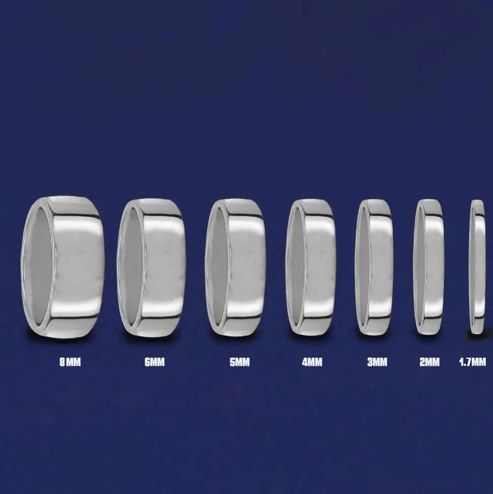 Platinum Mix Mirror Band