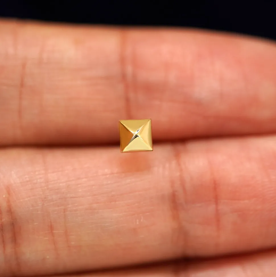 Pyramid Earring