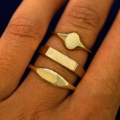 Rectangular Signet Ring