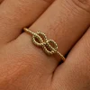 Rope Infinity Ring
