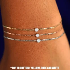 Rose Cut Diamond Bracelet