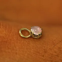 Rose Quartz Charm